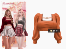 M.Mie / Greta Outfit / Top / Orange