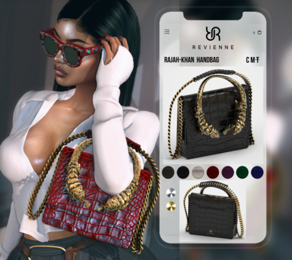 Revienne: The Rajah-Khan Handbag [FATPACK]