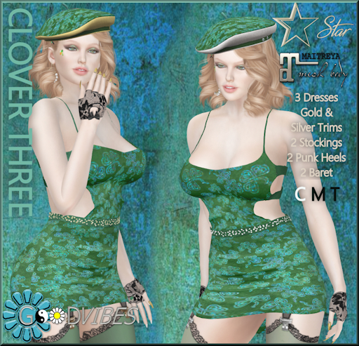 GoodVibes Clover 3 Dress Set 
