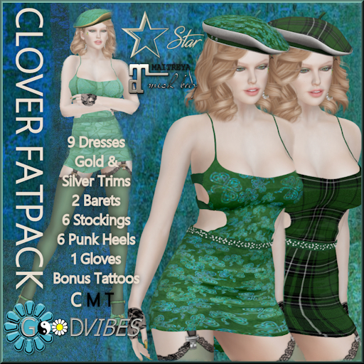 GoodVibes Clover Dress Sets FATPACK