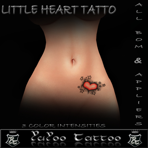 ..::<Y.T.>::.. Little Heart - Yuyoo Tattoo