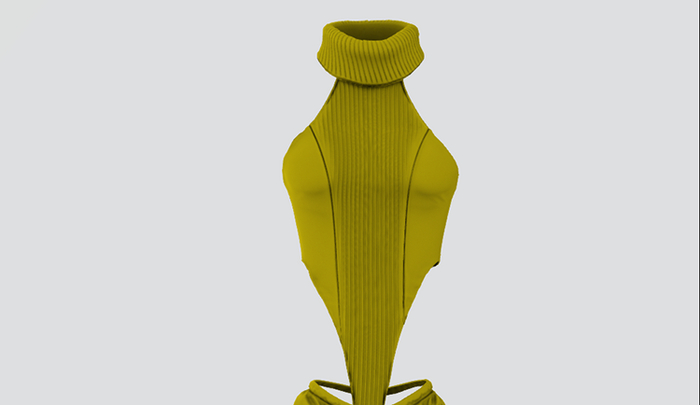 #UNIVERSA - Alexxis Top Yellow