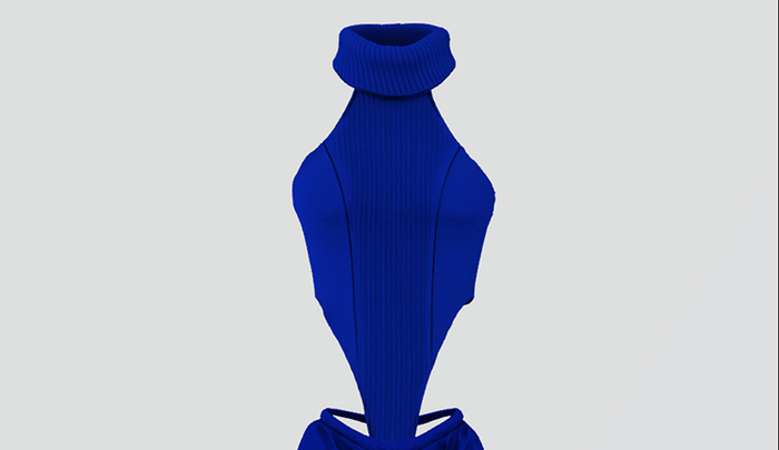 #UNIVERSA - Alexxis Top Blue