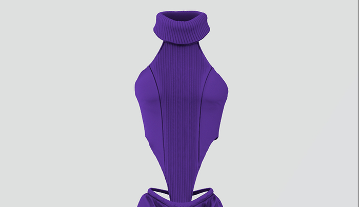 #UNIVERSA - Alexxis Top Purple