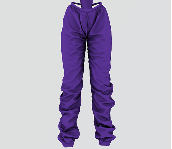 #UNIVERSA - Alexxis Pants Purple