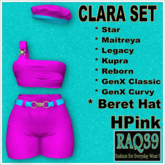 [R39] Clara Set-HPink