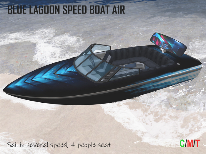 Chibby - Blue Lagoon Speed Boat A1R (Add Me)