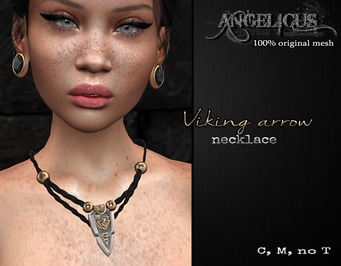 ::ANGELICUS:: Viking Arrow Necklace