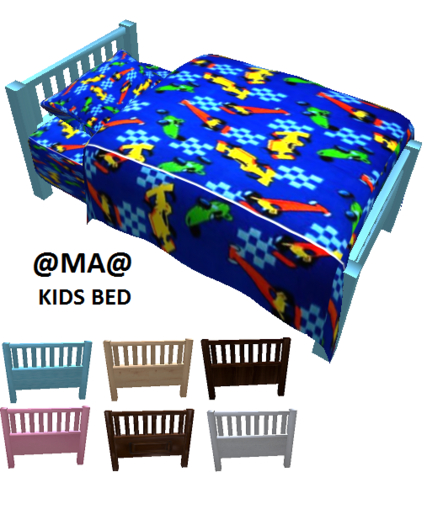@MA@ KIDS BED Race Cars