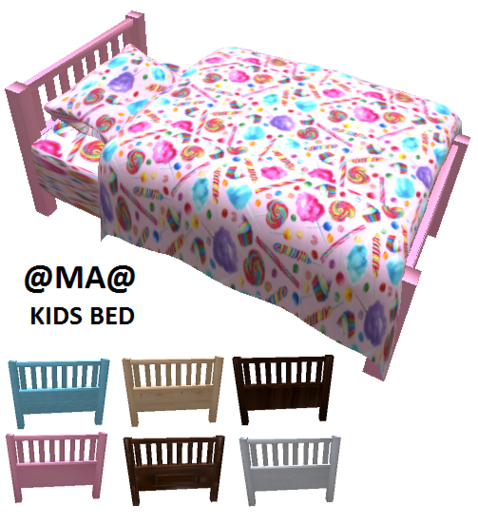 @MA@ KIDS BED Rainbow Candy