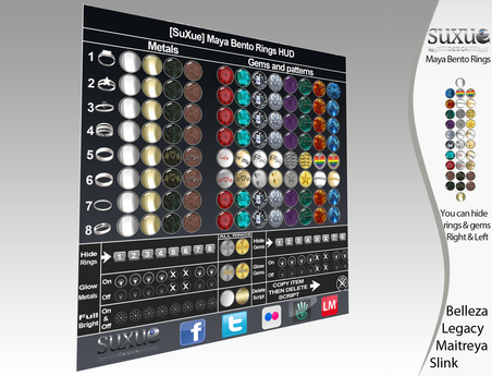 Second Life Marketplace - Ring Bento Rigged