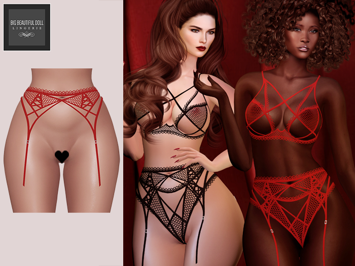 Eveline Mesh Lingerie Garter Belt Red Maitreya Garter Belt Legacy Garter Belt Kupra Garter Belt eBody Garter Belt