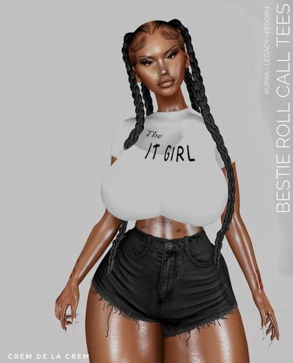 Crem: Roll Call Tee *The It Girl