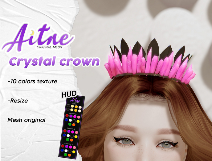 .Aitne. Crystal crown