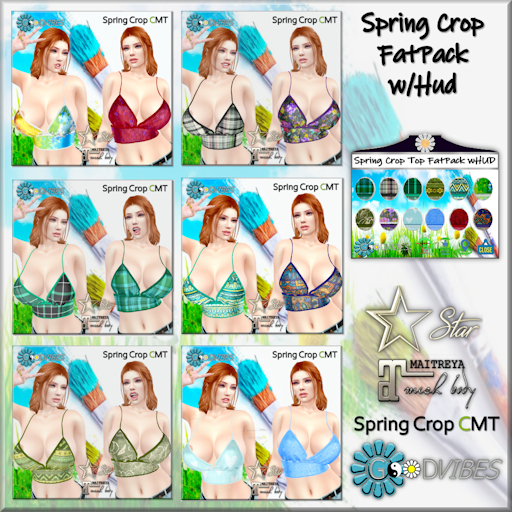 GoodVibes Spring Crop Fatpack, HUD