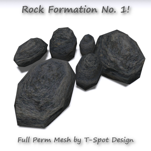 T-Spot Mesh - Rock Formation No. 1 - Full Perm - LI=1