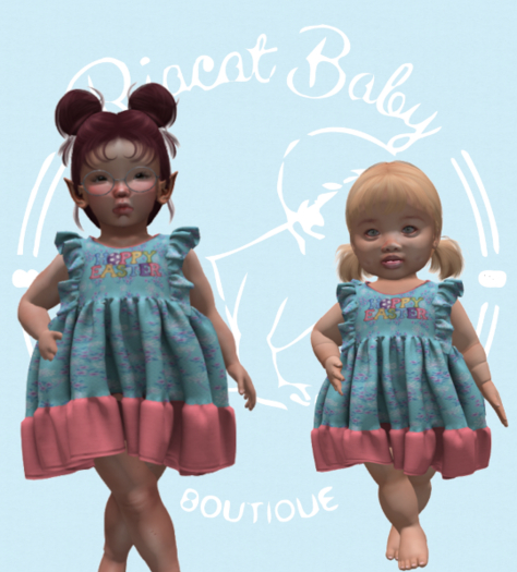(RBB) Hoppy Easter Dress