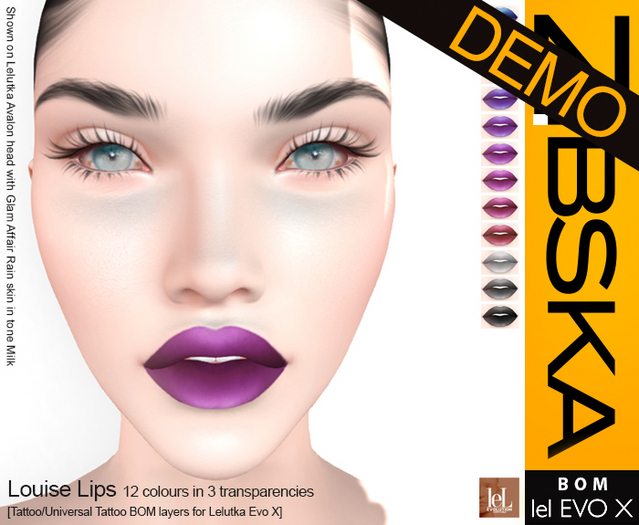 Zibska Evo X ~ Louise Lips Demo