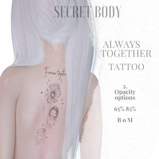 Secret Body - Always Together - Tattoo