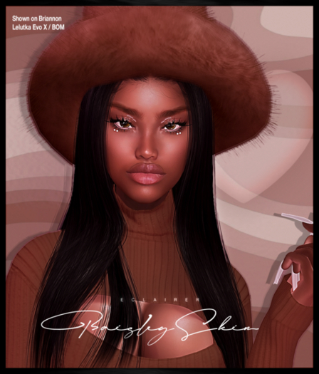 -Eclairer- Paisley Skin [VELOUR - Ebony]