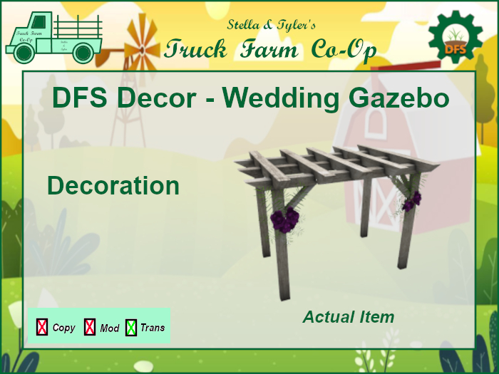 DFS Decor - Wedding Gazebo - X1
