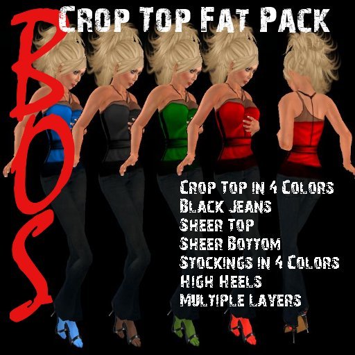 =BoS= Crop Top Fat Pack