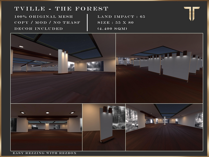 Tville - PreFab -  The Forest Store ( Skybox )