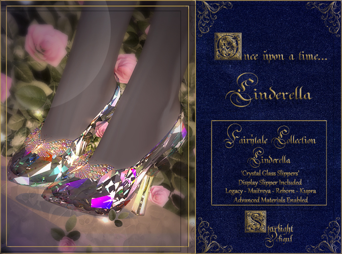 Starlight Designs - Crystal Glass Slippers