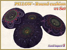 PILLOW - Round cushion - v1 Set (1 LI) (Full perm)