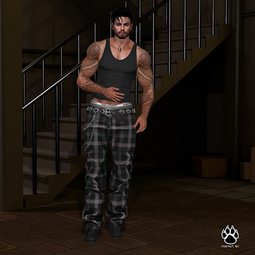 Panthar Inc. Male Stand 3 Pose
