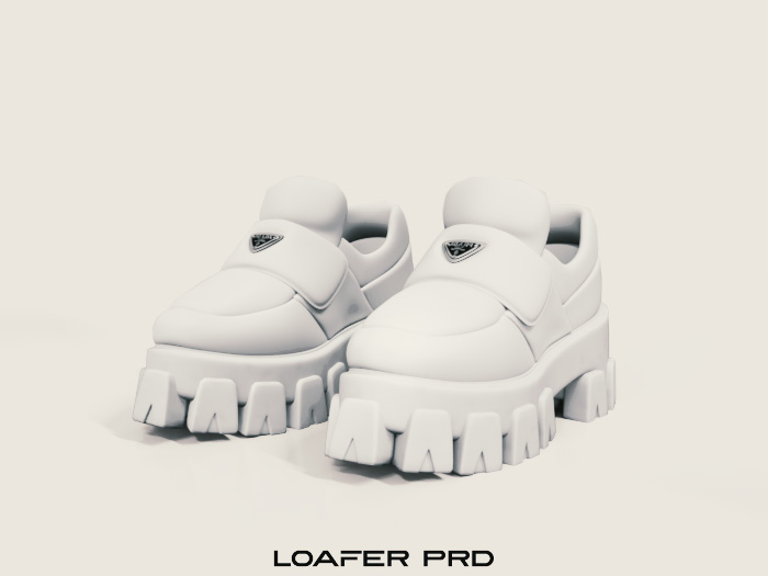 VB. Loafer PRD White