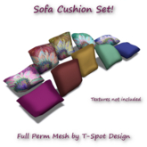 T-Spot Mesh - Sofa Cushion Set - FP - LI=0.8