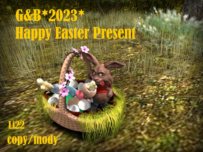 G&B*2023*Frohe Ostern*Happy Easter*