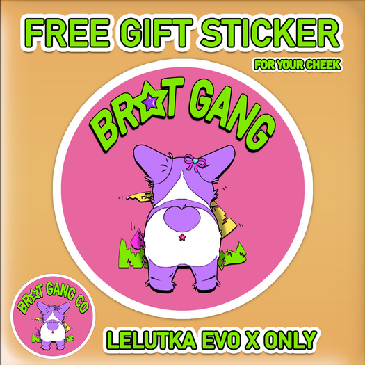 BGC - Brat Gang Sticker (Free Gift)