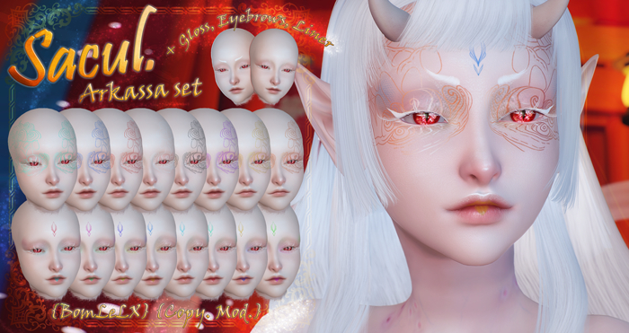 Sacul. Arkassa tattoo set {BomLelX} DEMO