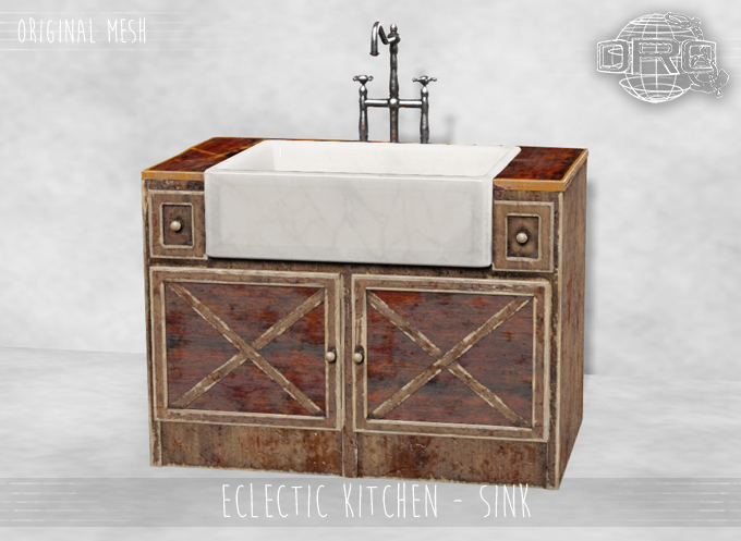 -DRD- Eclectic Kitchen - Sink PG