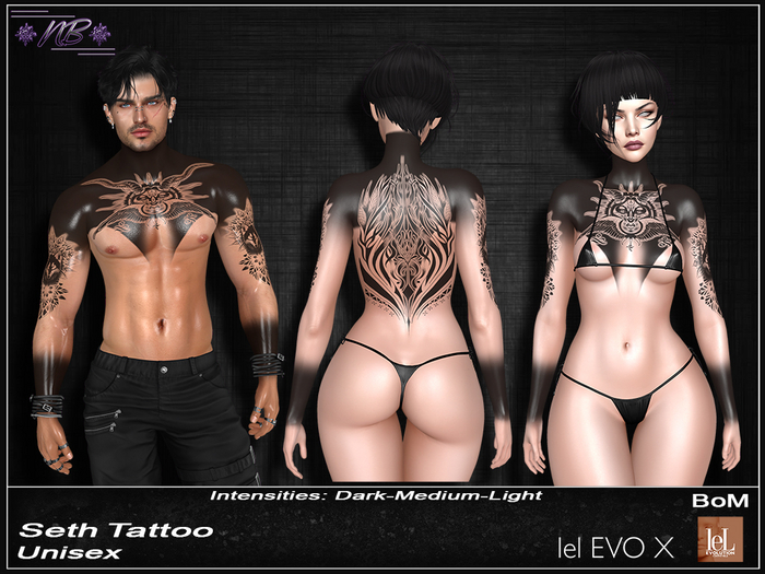 *NB* Seth Tattoo Unisex