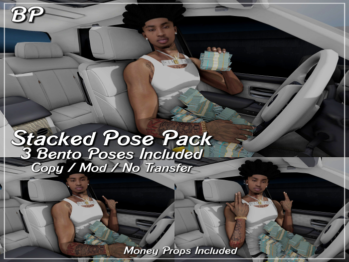 //Bp Stacked PosePack $$$ Prop Included - Prop Revised