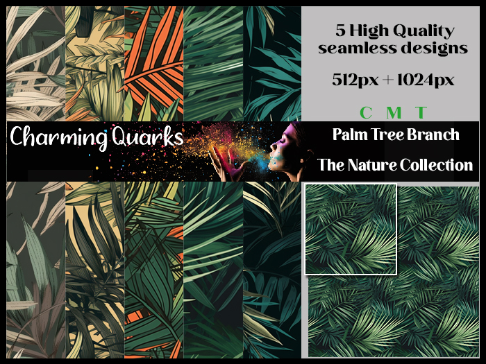 CQ Textures - Palm Tree Branch *FULL PERMS* 