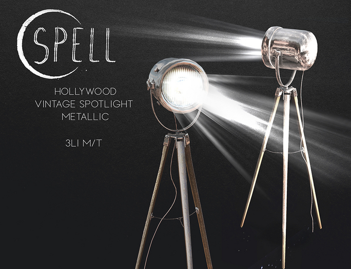 SPELL : Hollywood Vintage Spotlight : Metallic