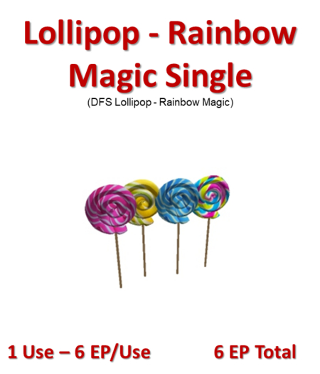 DFS Lollipop - Rainbow Magic Single (DFS - Texture Only)