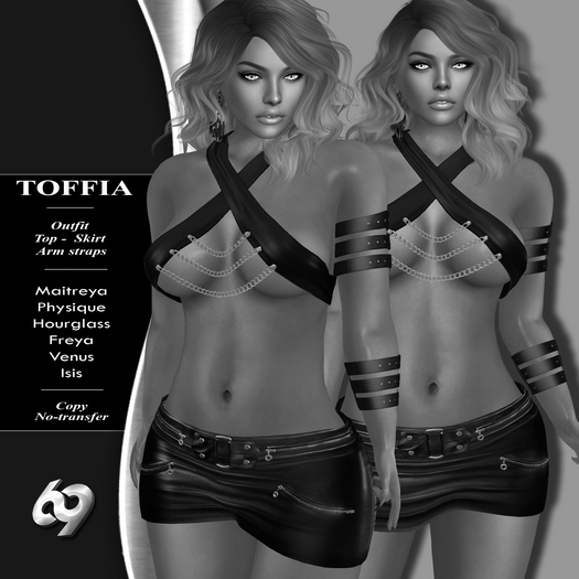 demo [69] Toffia Outfit  (box) black