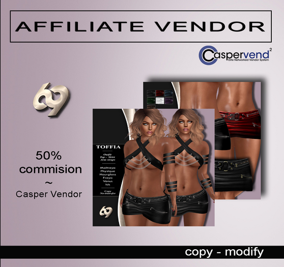 [69] Affiliate Vendor - Toffia [2 vendors]