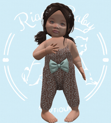 (RBB) Safari Romper