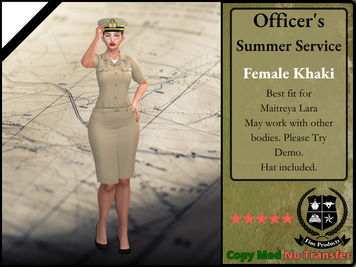 FP Female Summer Service - Khaki