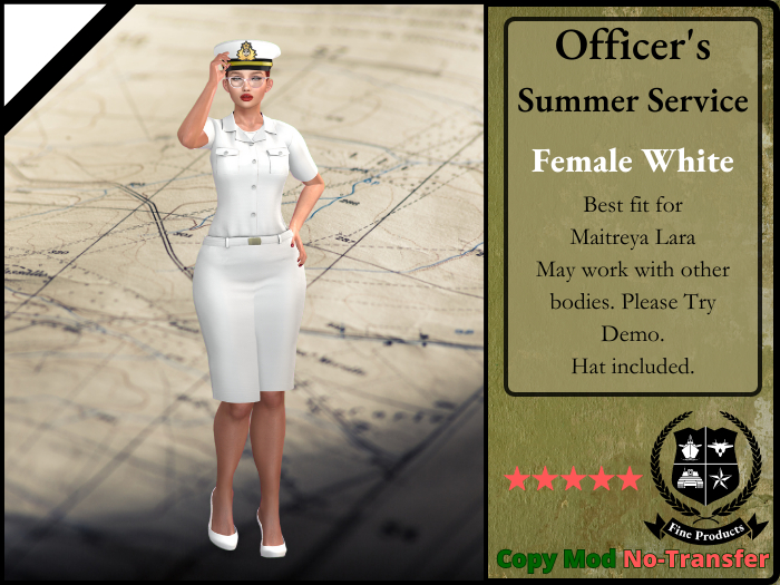 Service d'été féminin FP - Blanc