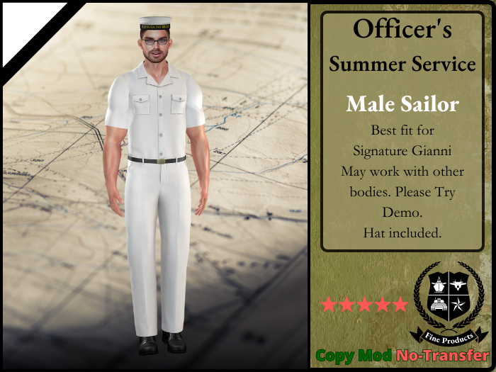 FP Male Summer Service - Sailor