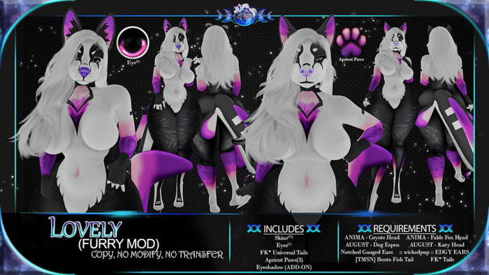 FK* Lovely ☾☾Pink☽☽ ☾☾Furry Mod☽☽ ☾☾BOM☽☽