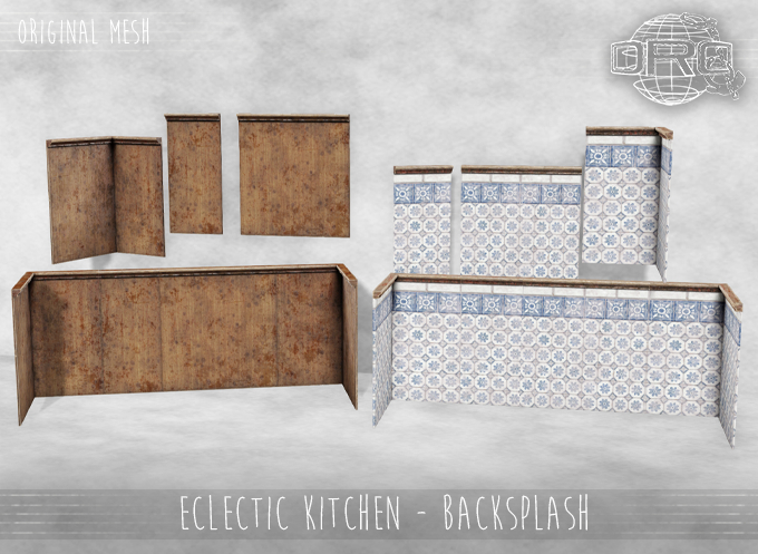 -DRD- Eclectic Kitchen - Backsplash