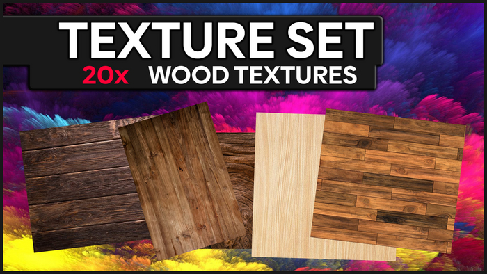 [MICHE] 20x WOOD TEXTURES SET